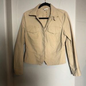 Cabi style 892 khaki Chino jacket blazer size M